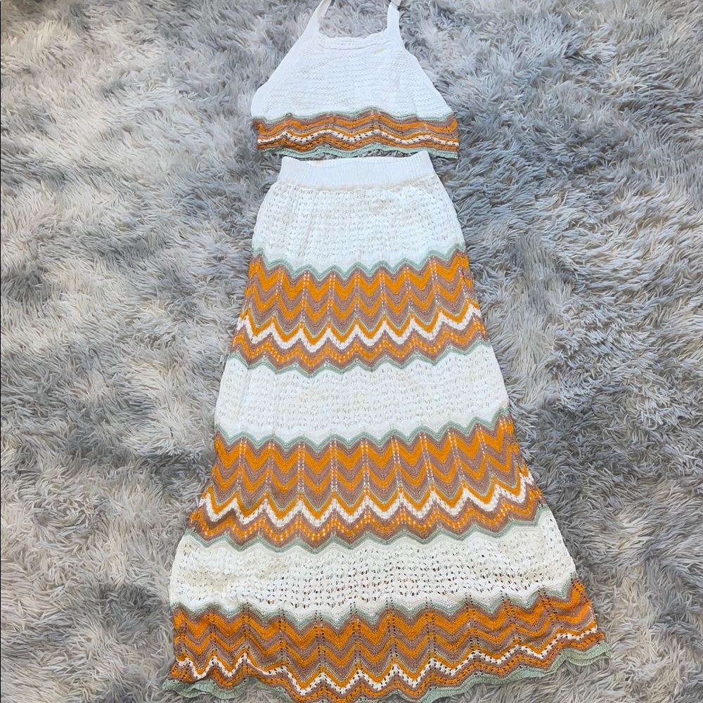 Petal & Pup Textured Knit Fabric